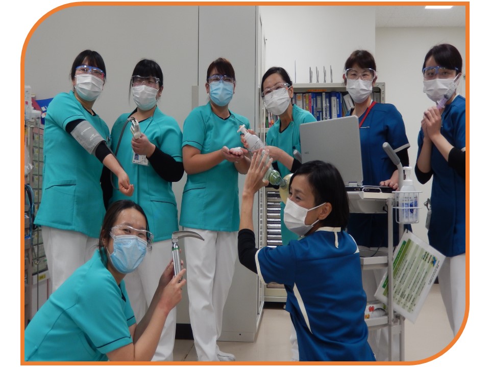 Icu Jaとりで総合医療センター看護部 高度医療から在宅医療まで